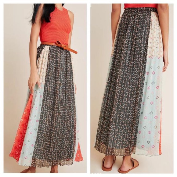 Anthropologie Dresses & Skirts - NWT Anthropologie Margot Pleated Maxi Skirt